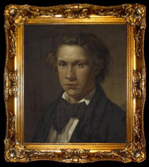 framed  unknow artist Portrait of a Man, ta009-2